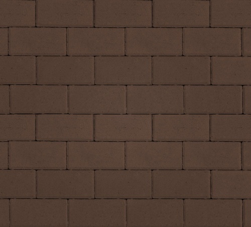 Плитка тротуарная ArtStein Прямоугольник коричневый, Гладкий 1.П4 100*200*40мм