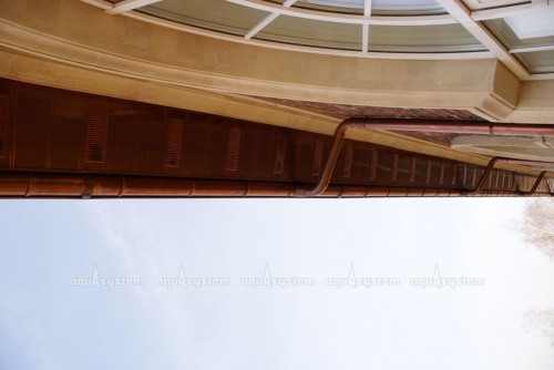 Труба водосточная AQUASYSTEM Медь D 90 мм, L 3 м