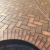 Тротуарный клинкер ЛСР (Россия) тёмно-красный, флэшинг Глазго, 0.51NF 200x100x52 мм