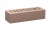 Кирпич лицевой керамический пустотелый КС-Керамик Камелот темный шоколад гладкий, 250*85*65 мм